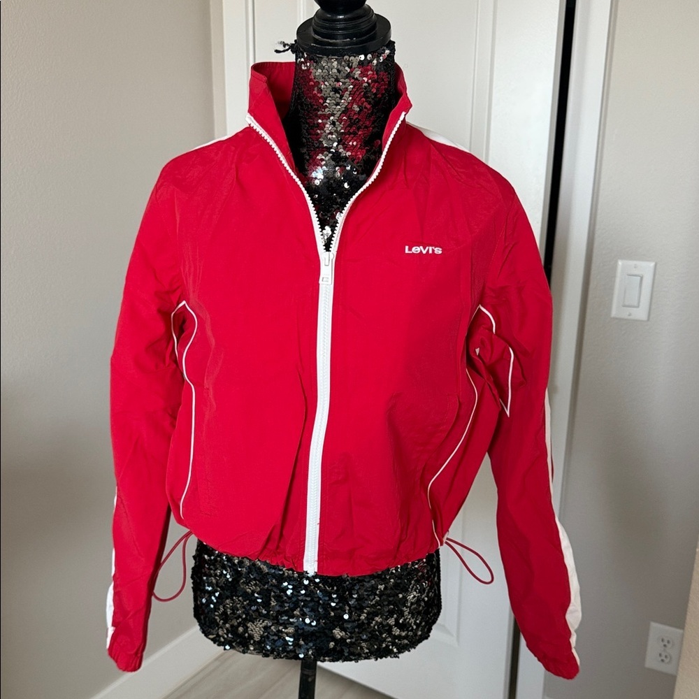 Levi's Women's Red Bomber Jacket